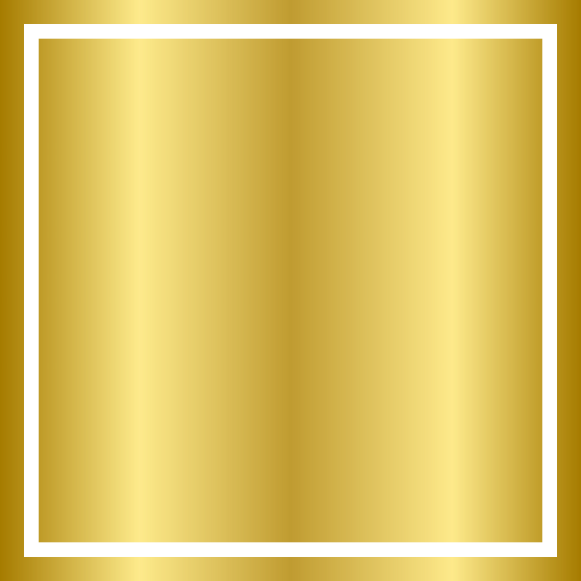 Gold Square Shape. Golden Background